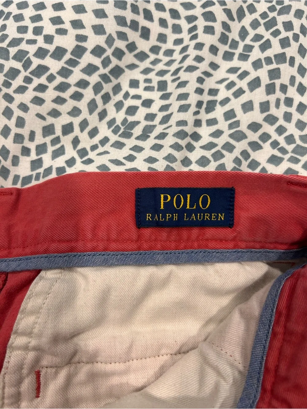 Polo by Ralph Lauren Men's Red Athletic Shorts